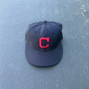 New Era Cleveland Indians Fitted Hat 7 1/4 🪶